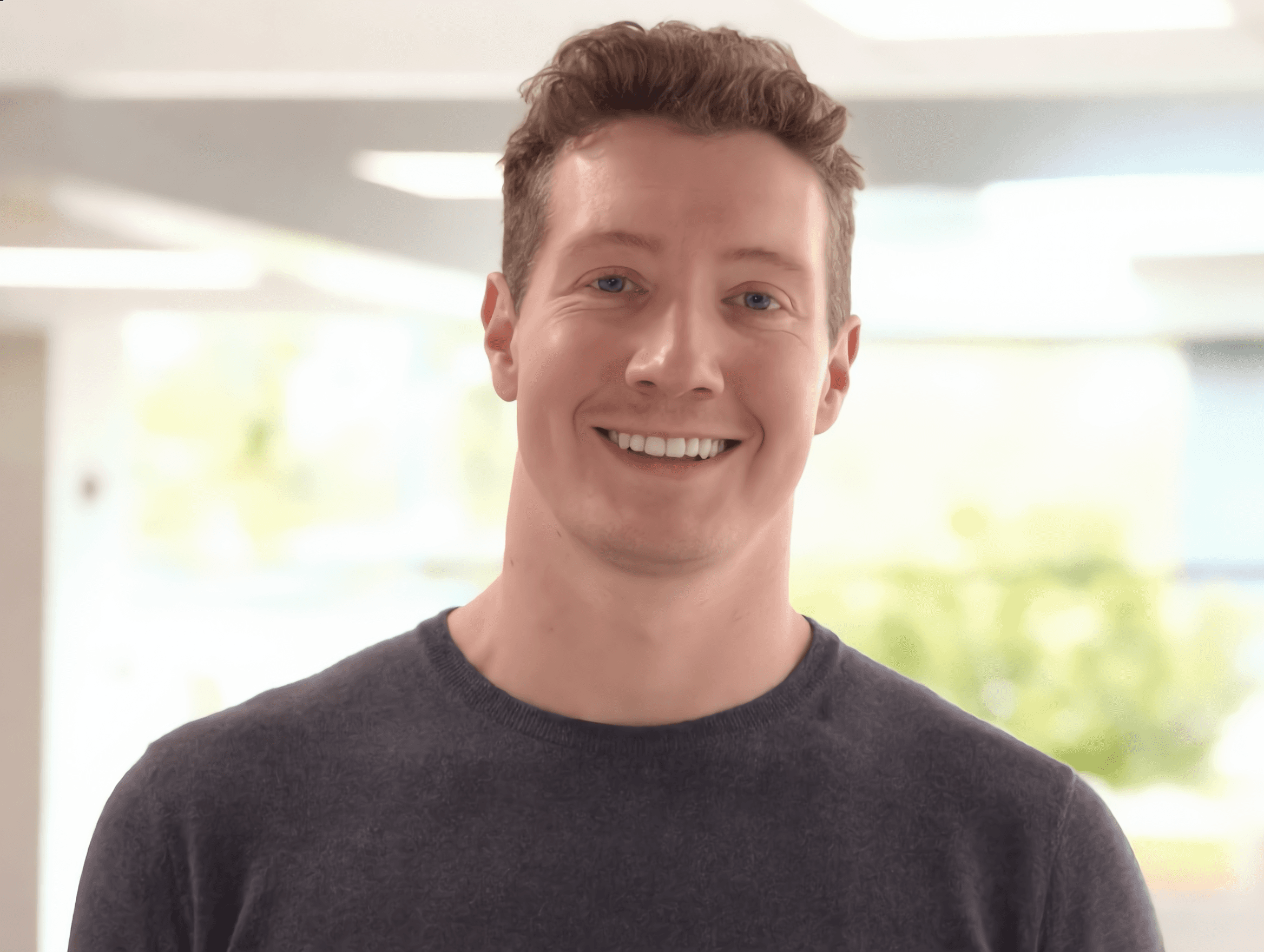 Tom Bryson smiling