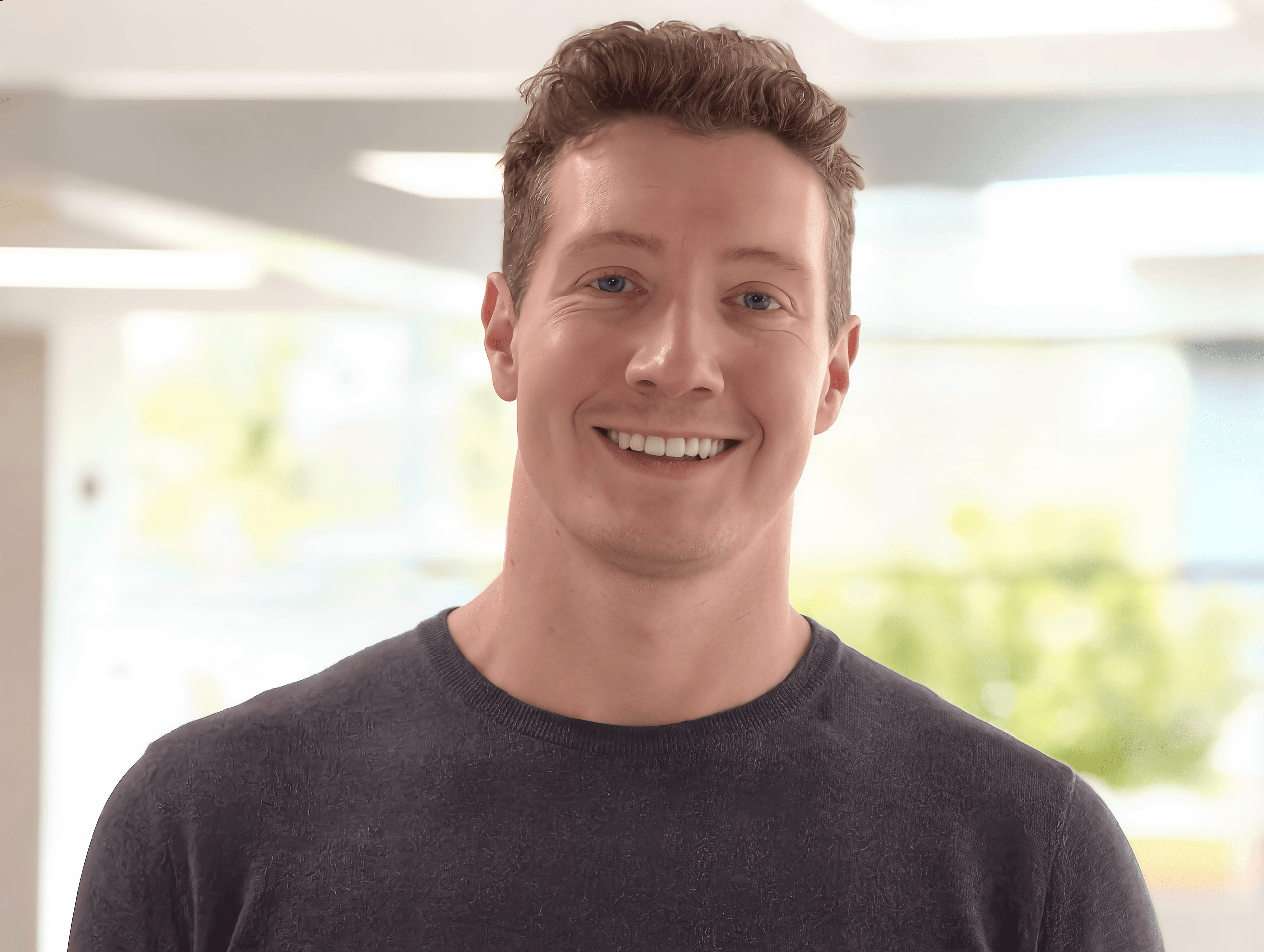 Tom Bryson smiling